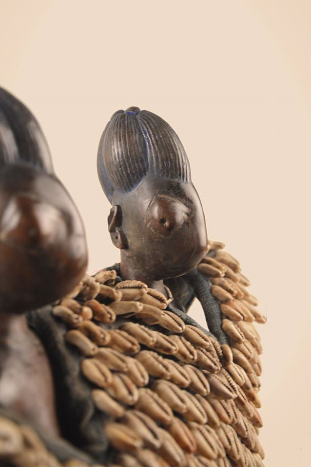 Paire de statuettes Ibeji Yoruba, Nigéria