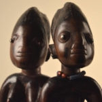 Paire de statuettes Ibeji Yoruba, Nigéria 
